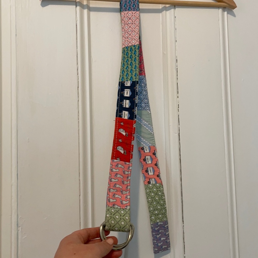 Vineyard Vines patchwork belt